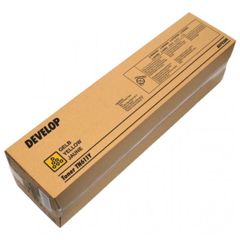 Develop Toner TN-611 TN611 Yellow Gelb (A0702D0)