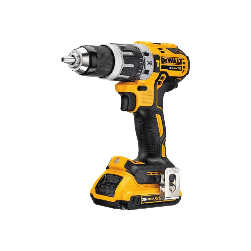 DeWalt Cordless Drill Impact Driver 2,0Ah (2 batteries) yellow black DCD796D2-QW DCD796D2QW