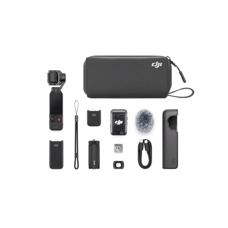 DJI Actioncam Osmo Pocket 3 Creator black Schwarz (CP OS 00000302 01) DJIOS DJI OS