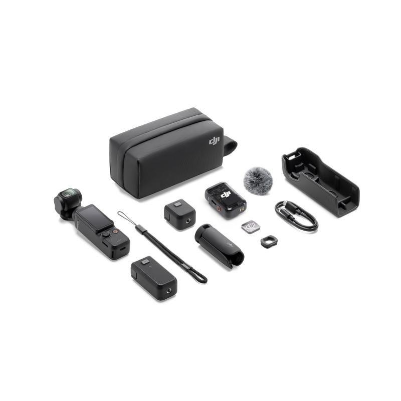 DJI Actioncam Osmo Pocket 3 Creator black Schwarz (CP OS 00000302 01) DJIOS DJI OS
