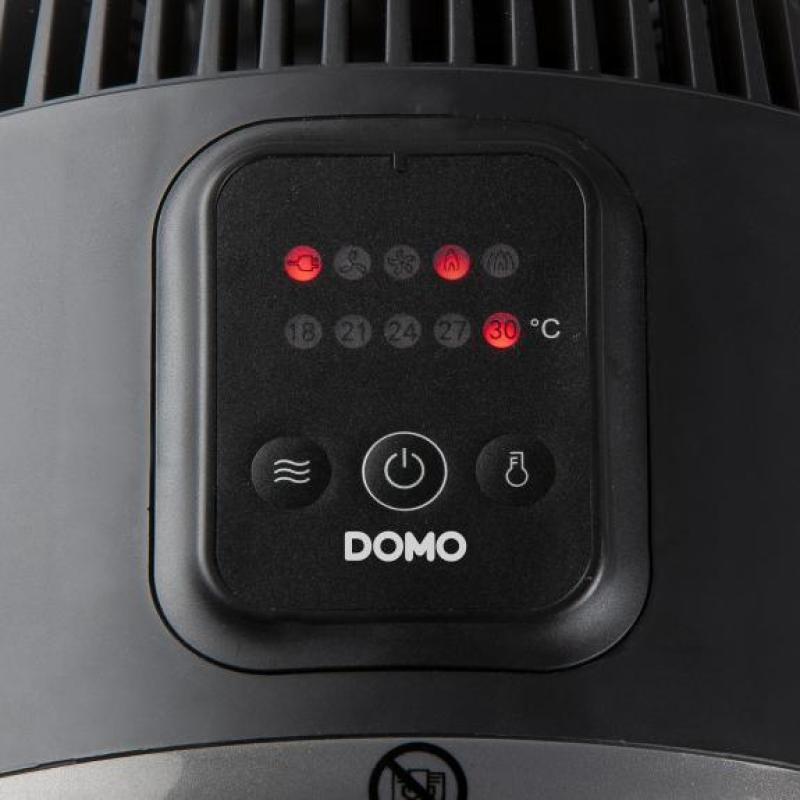 Domo Fan and Heater 2in1 black Schwarz (DO7326F)