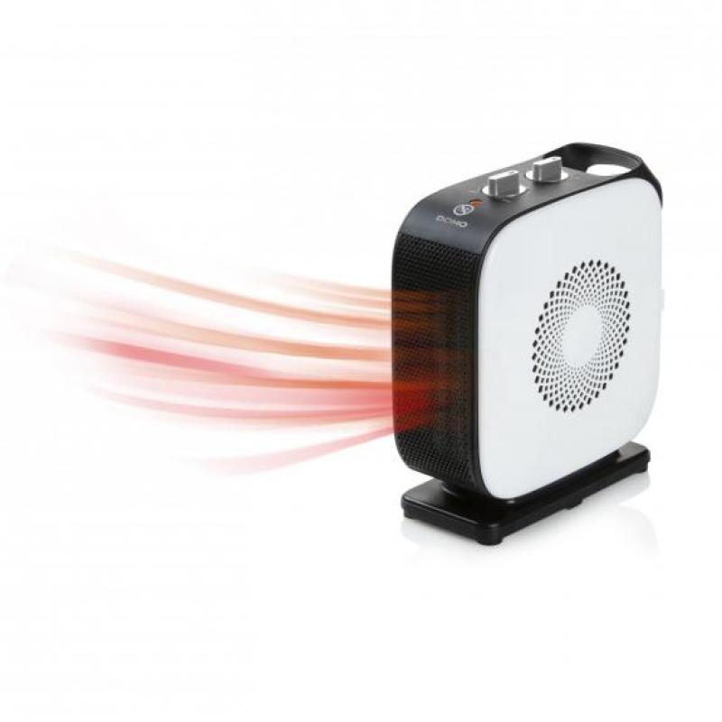 Domo Heating Radiator (DO7348H) Konvektor white black