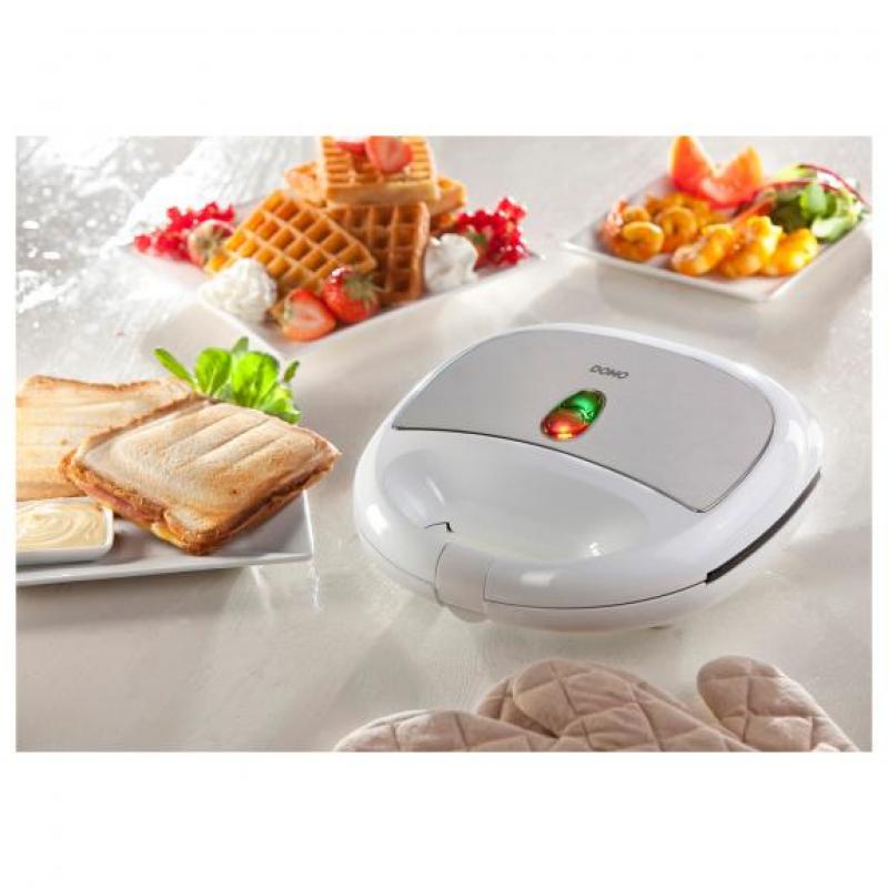 Domo Waffle-Sandwich-Grill WaffleSandwichGrill 3in1 (DO9122C)