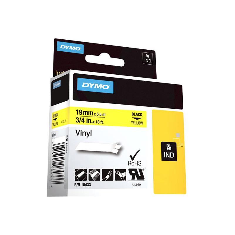 Dymo (18433) Black Yellow (S0718470)
