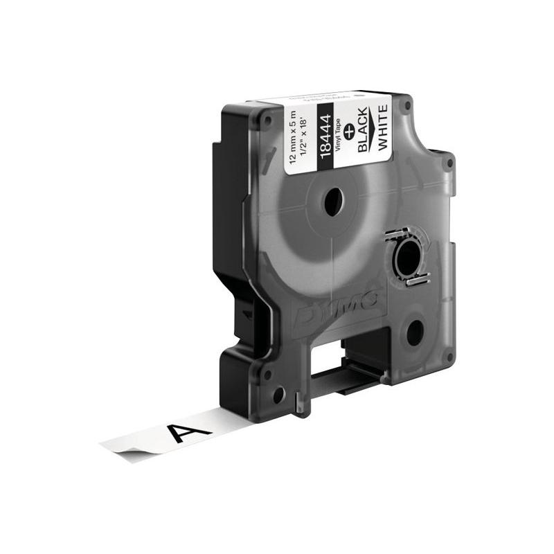 Dymo Schriftband (18444) Black White (S0718600)