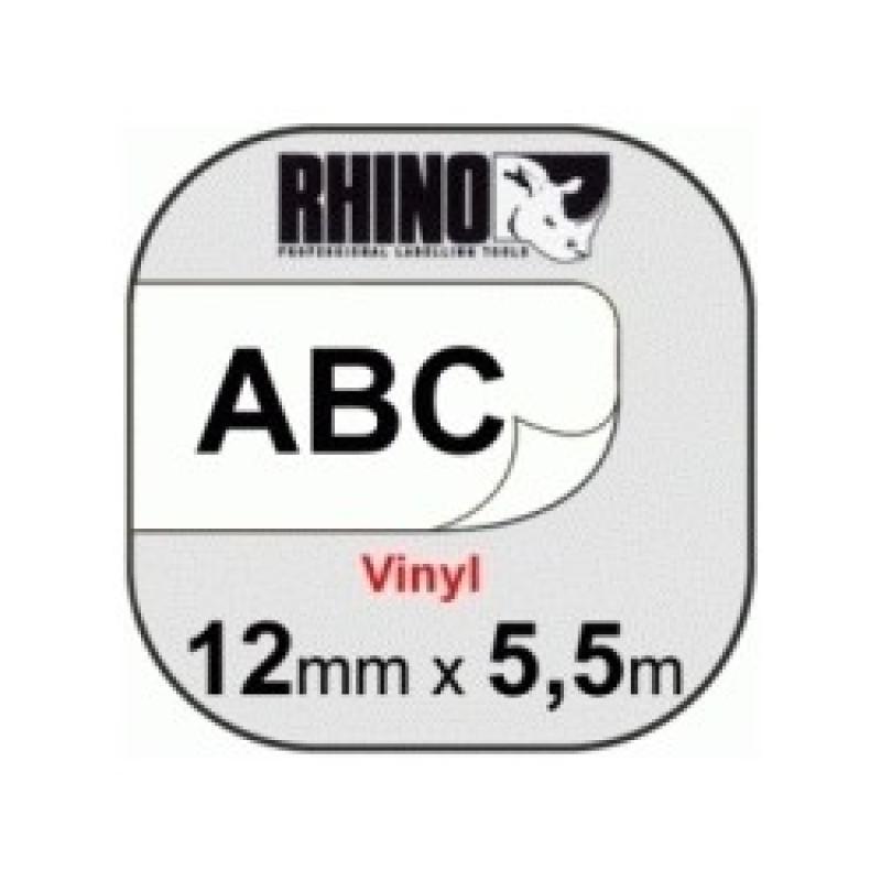 Dymo Schriftband (18444) Black White (S0718600)