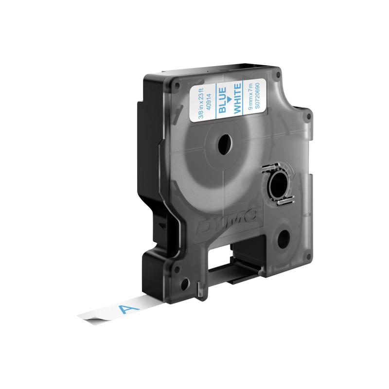 Dymo Schriftband 40914 Blue White (S0720690)