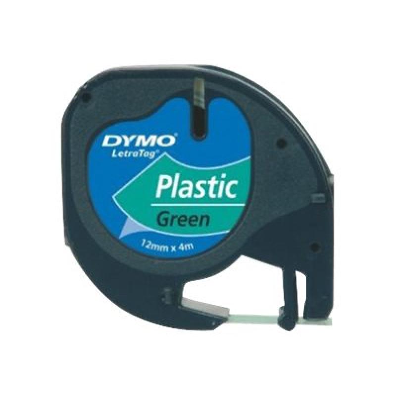 Dymo Schriftband 91204 Plastictape Green (S0721640)