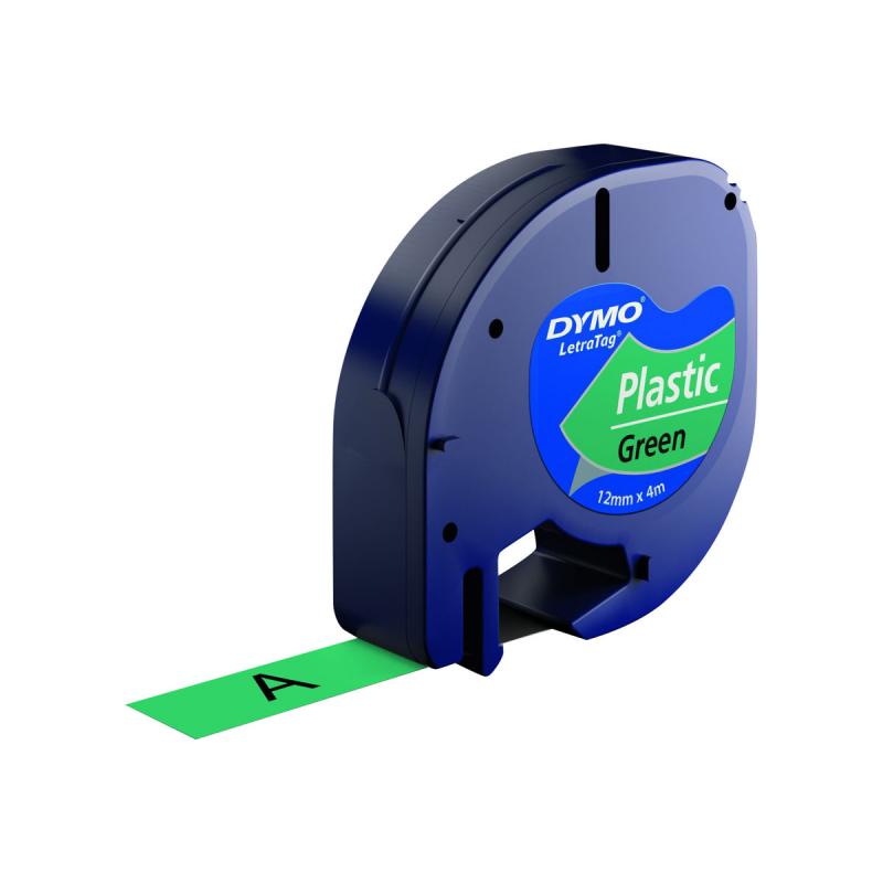 Dymo Schriftband 91204 Plastictape Green (S0721640)