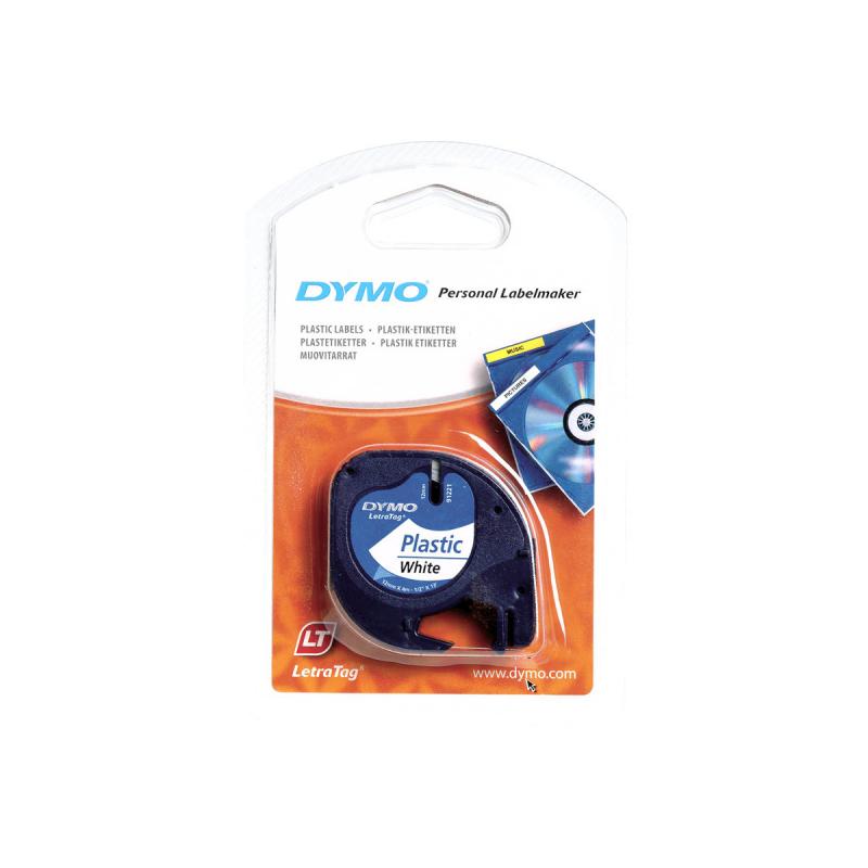 Dymo Schriftband 91221 White (S0721660)
