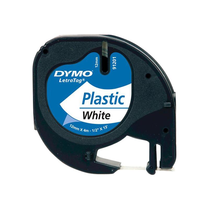 Dymo Schriftband 91221 White (S0721660)