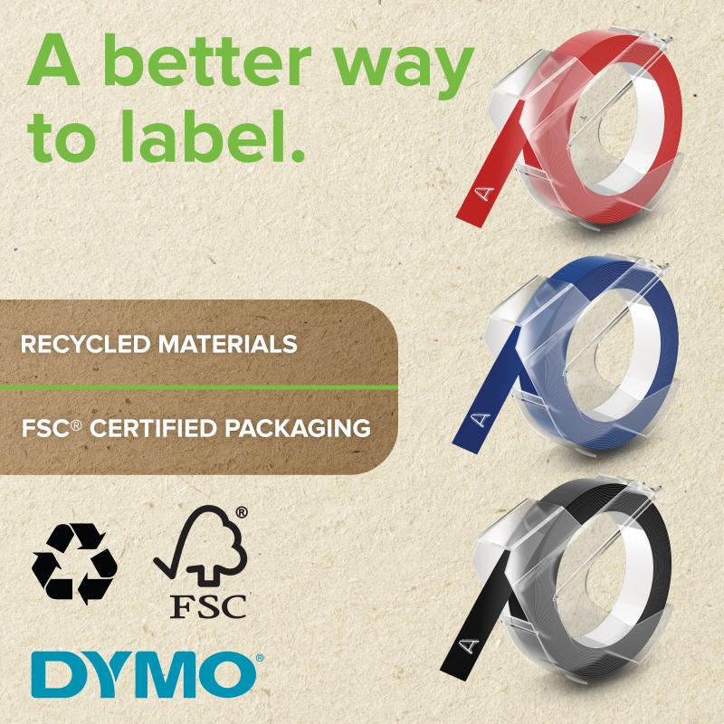 Dymo Schriftband Black Blue (520106)