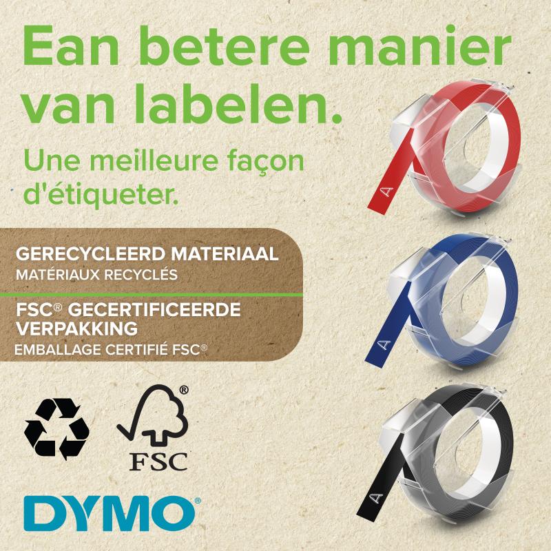 Dymo Schriftband Black Blue (520106)