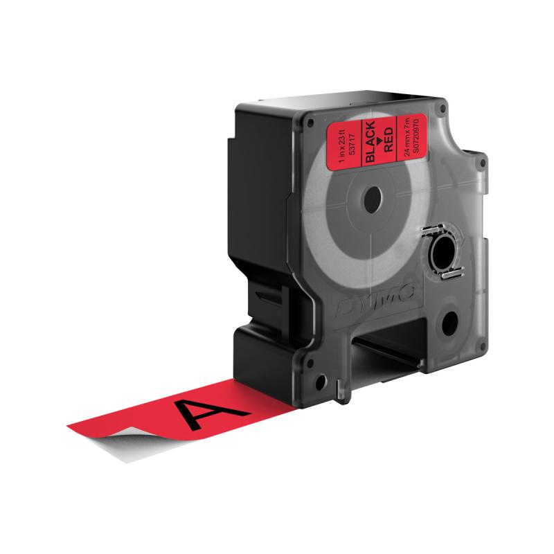 Dymo Schriftband Black Red 53717 (S0720970)