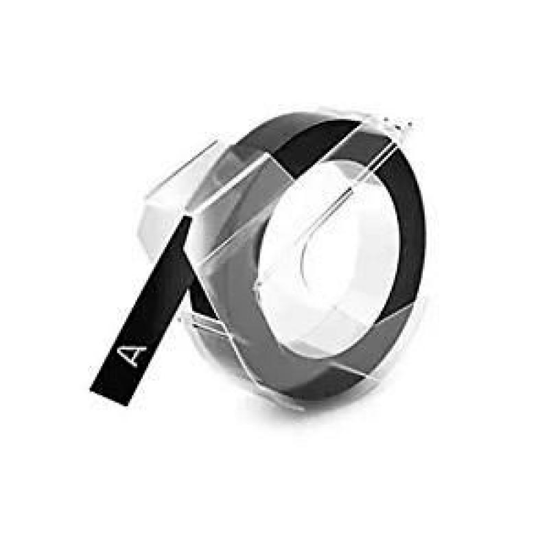 Dymo Schriftband Black Schwarz (520109)
