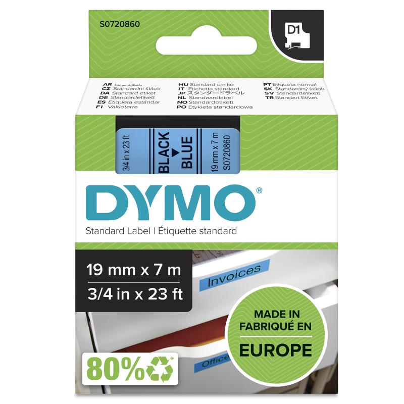 Dymo Schriftband Blue Black 45806 (S0720860)