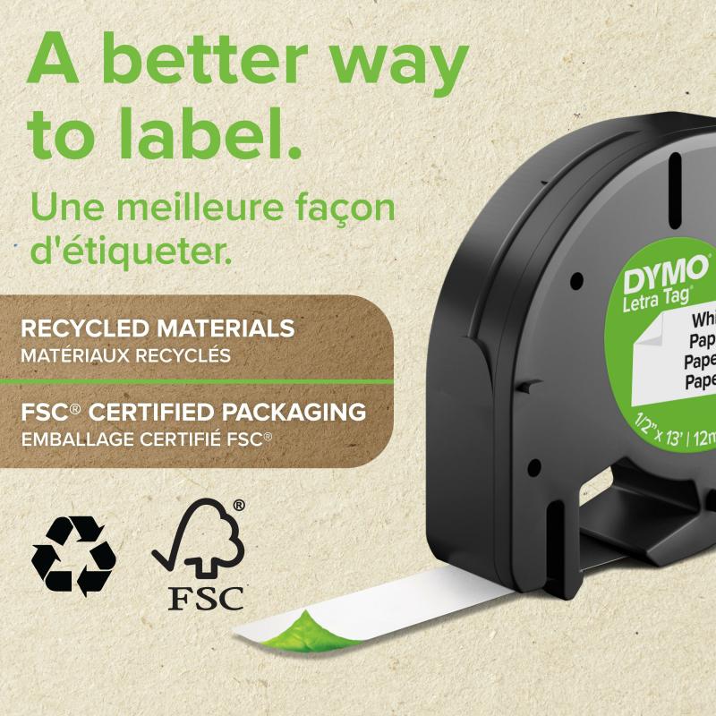 Dymo Schriftband Yellow Gelb 91202 (S0721620)