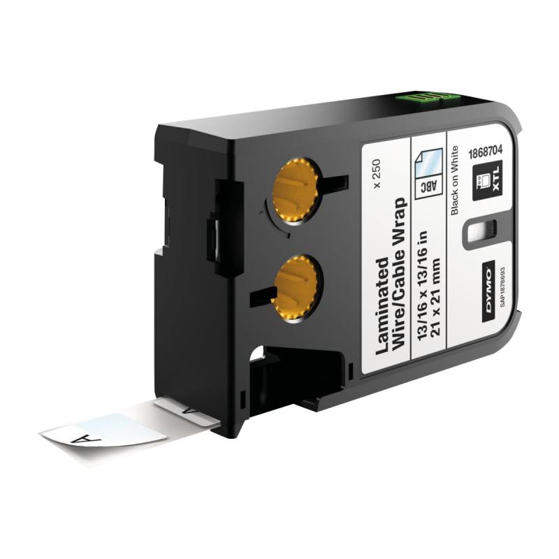 Dymo XTL Etikett Black White (1868704)