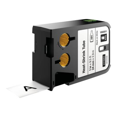 Dymo XTL Heißschrumpfschlauch Black White (1868811)