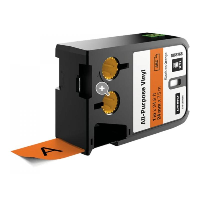 Dymo XTL Schriftband Black Orange (1868768)