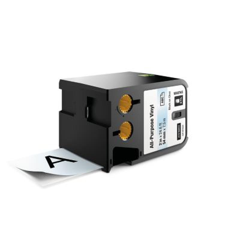Dymo XTL Schriftband Black Transparent (1868745)