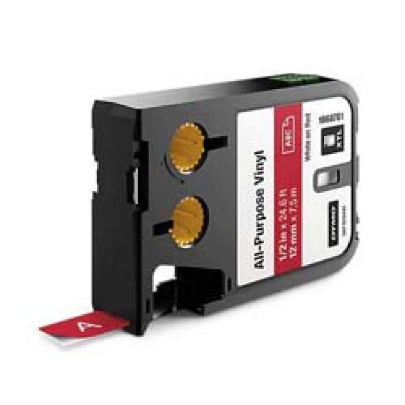 Dymo XTL Schriftband White Red (1868761)
