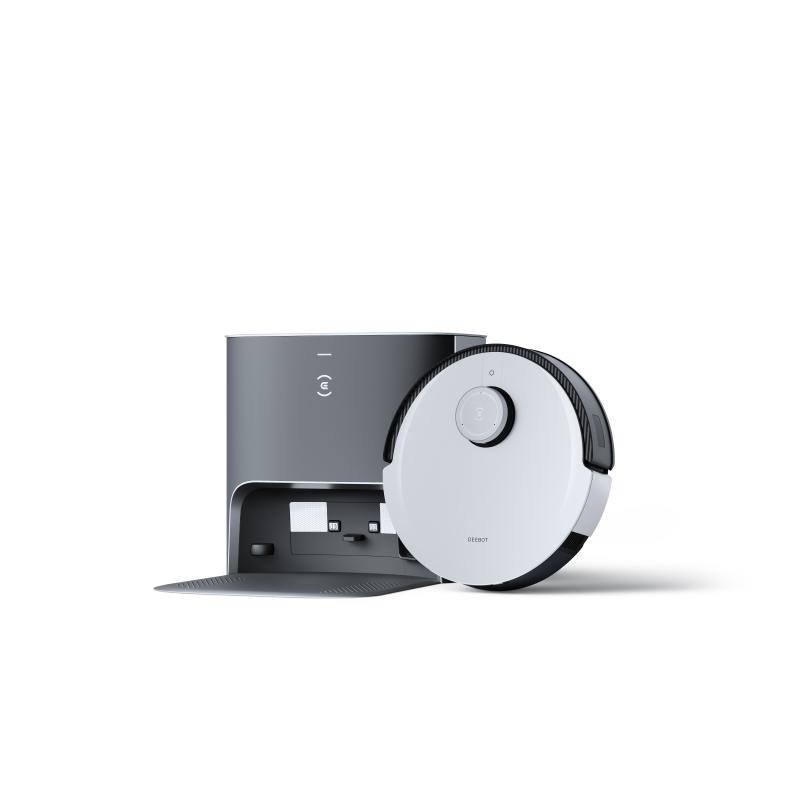 ECOVACS Robot Vacuum Cleaner X1 plus black silver DEEBOT (DEX55)