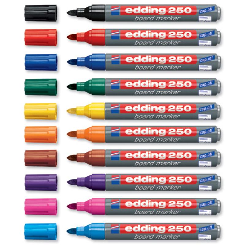 Edding 250 Board Marker Black Schwarz (4-250001) (4250001)
