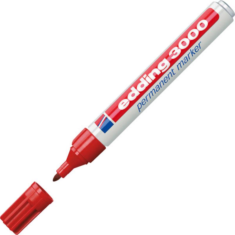 EDDING 3000 Marker permanent Rot 1 5-3 1 53 Edding5-3 Edding 5-3 4-3000002 43000002 (4-3000002)