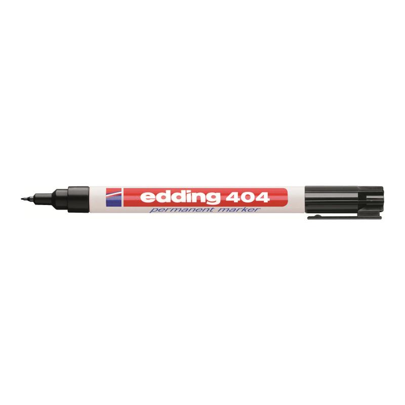 Edding 404 Perm Marker Black Schwarz (4-404001) (4404001)