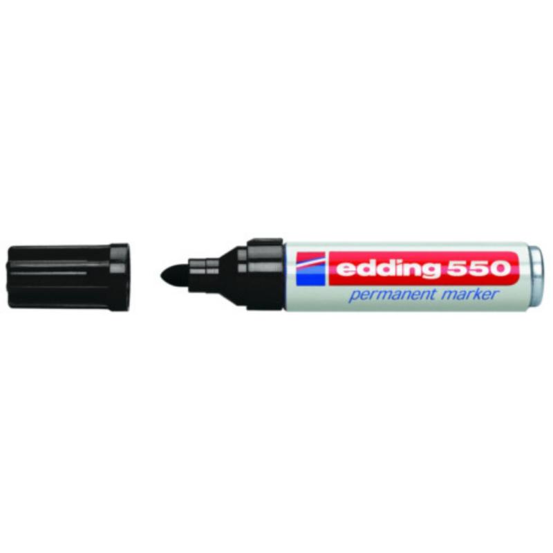 Edding 550 Perm Marker Black Schwarz (4-550001) (4550001)