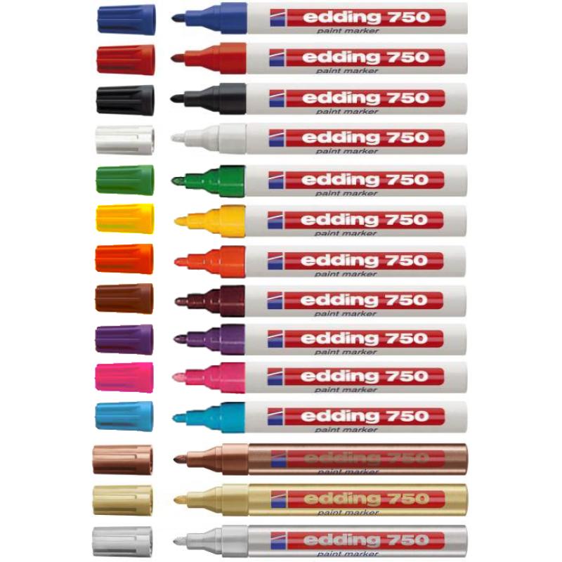 Edding 750 Paint Marker Black Schwarz (4-750001) (4750001)