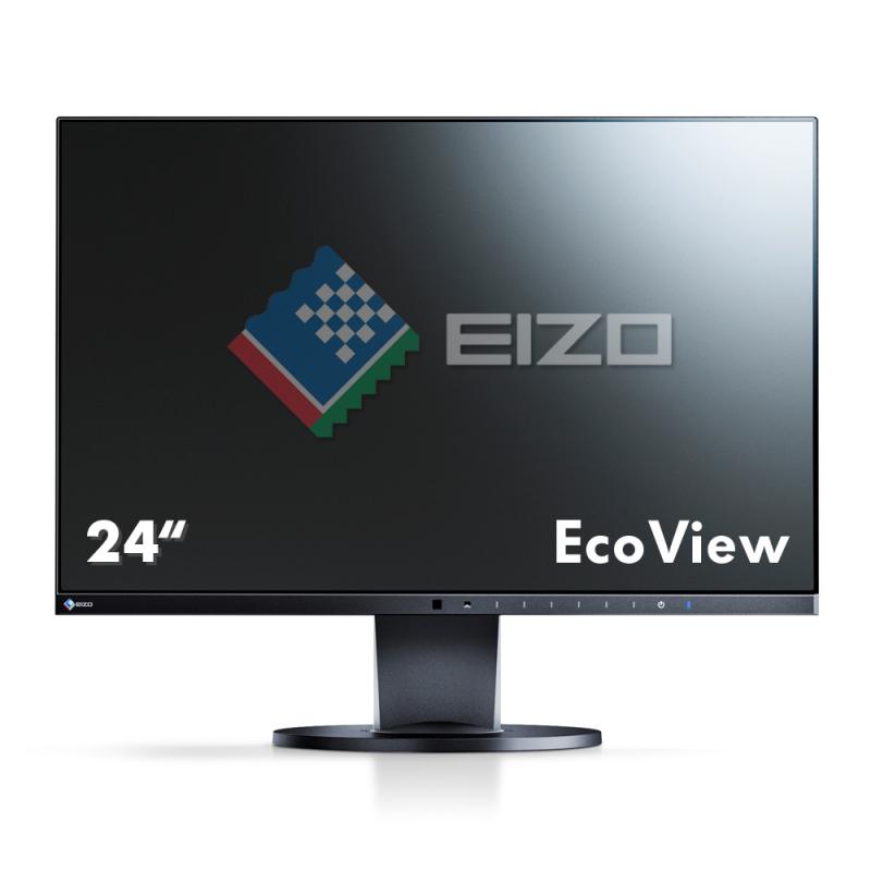 EIZO Monitor FlexScan EV2450FX-BK EV2450FXBK 23,8" (EV2450-BK) (EV2450BK)