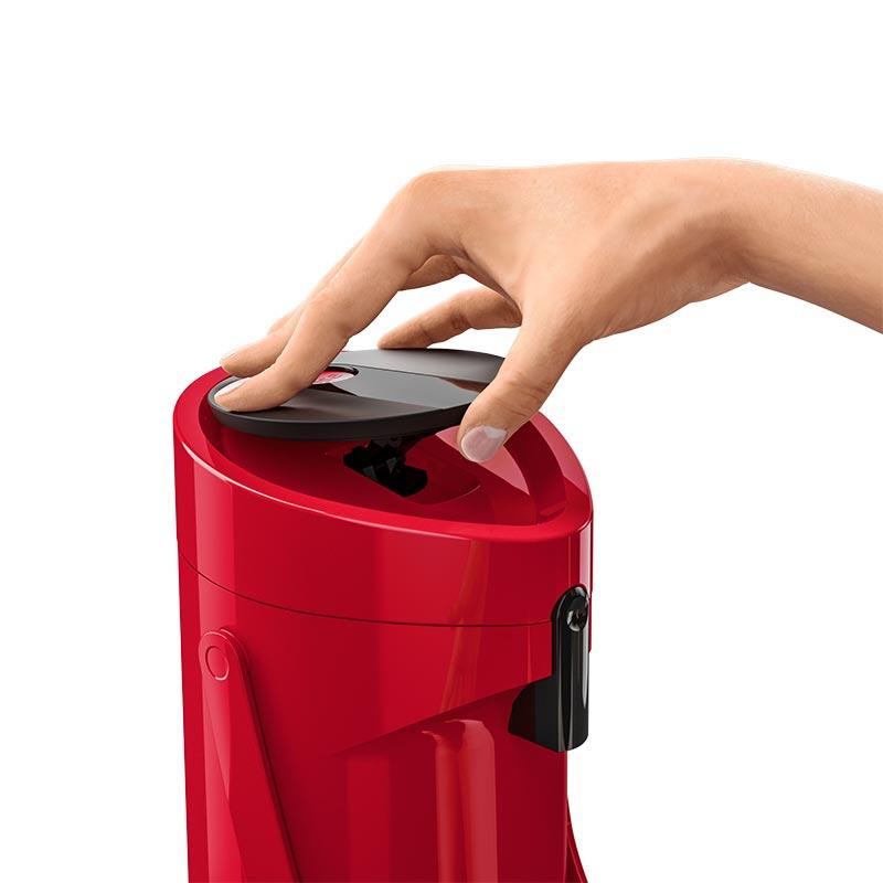 Emsa Isolated Pump Jug Ponza 1,9l red (3100515708)