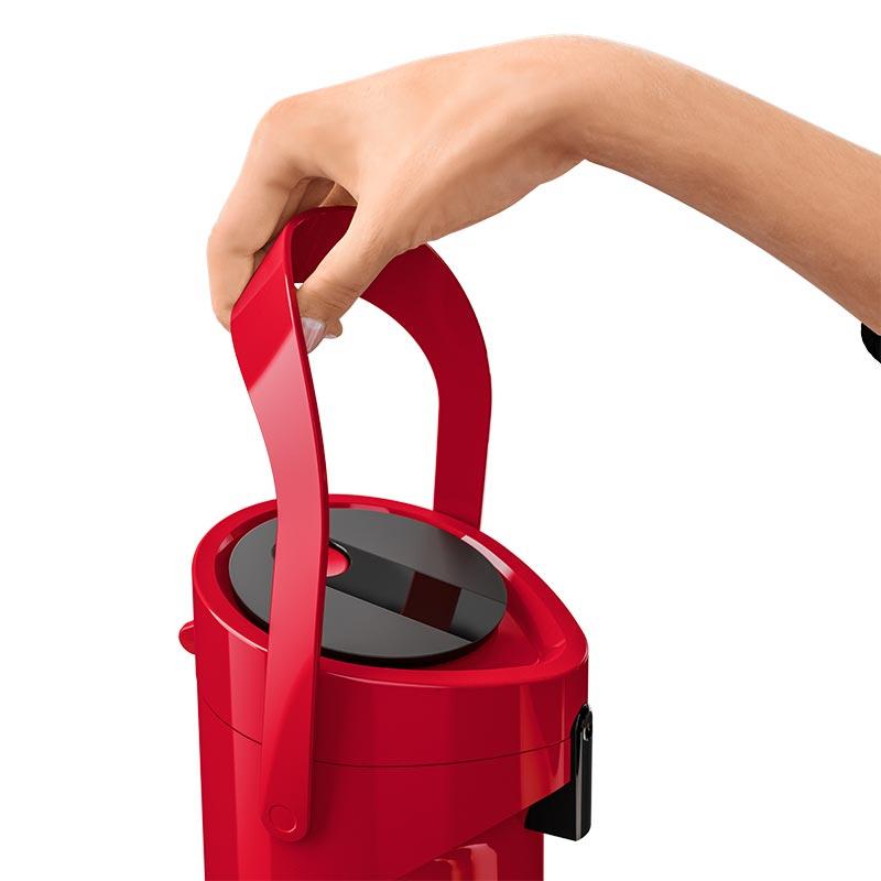 Emsa Isolated Pump Jug Ponza 1,9l red (3100515708)