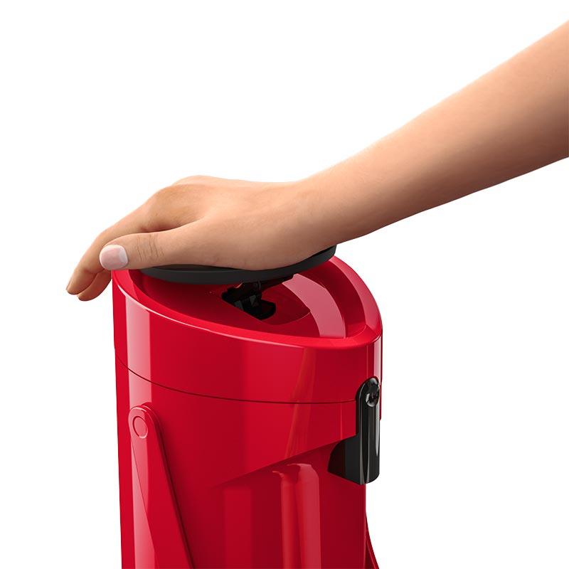 Emsa Isolated Pump Jug Ponza 1,9l red (3100515708)