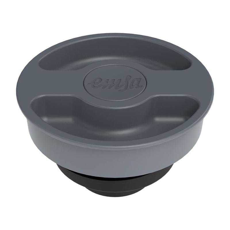 Emsa Motiva Insulated Jug Quick-Press QuickPress 1l anthracite (3110600634)