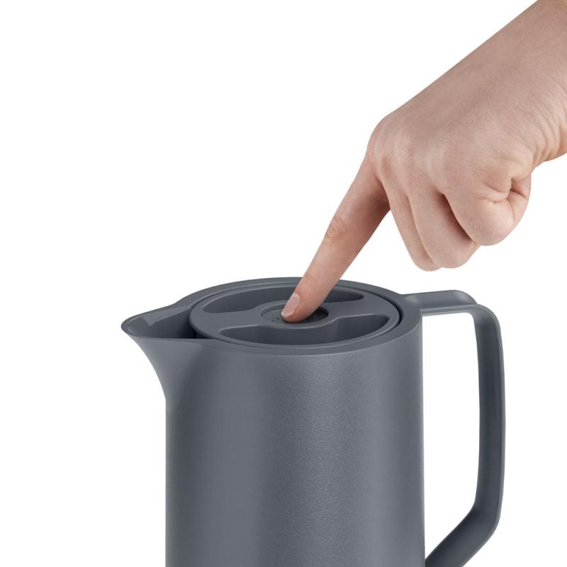 Emsa Motiva Insulated Jug Quick-Press QuickPress 1l anthracite (3110600634)