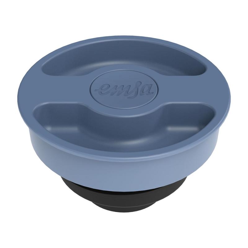 Emsa Motiva Insulated Jug Quick-Press QuickPress 1l blue (3110600636)