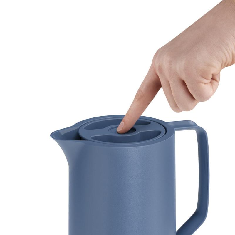 Emsa Motiva Insulated Jug Quick-Press QuickPress 1l blue (3110600636)