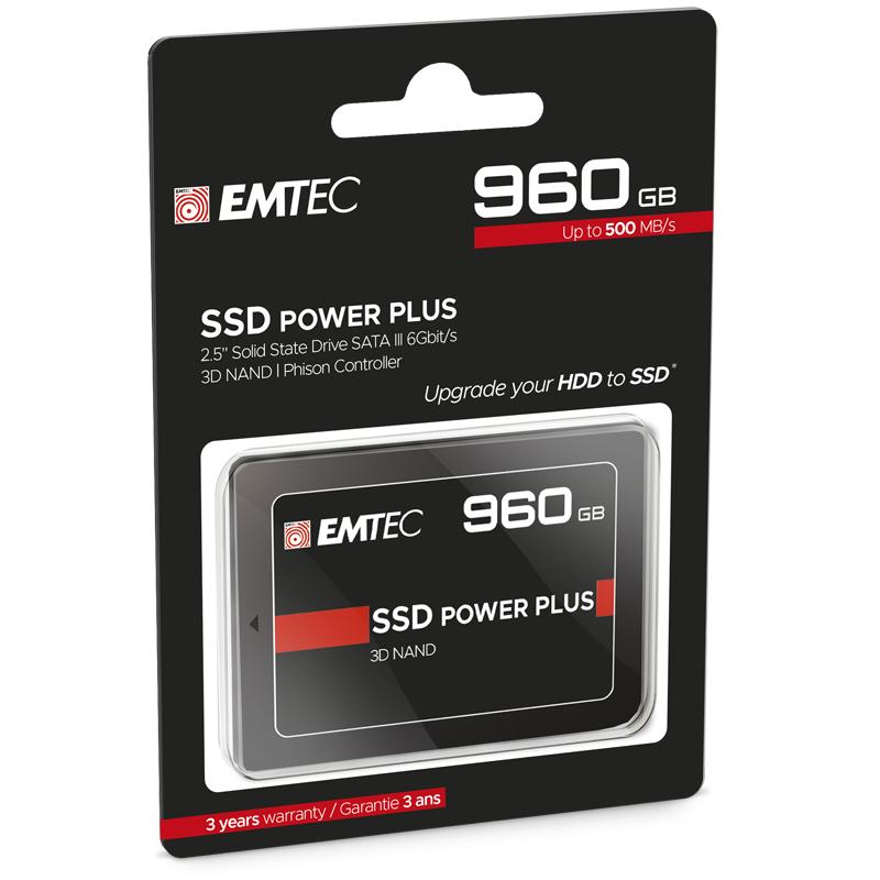 Emtec X150 Internal (ECSSD960GX150) SSD 960GB 2 5" EMTEC5" EMTEC 5"