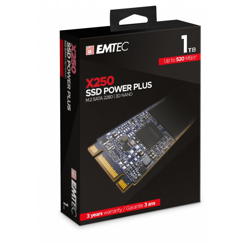 Emtec X250 Internal (ECSSD1TX250) SSD 1TB M 2 EMTEC2 EMTEC 2