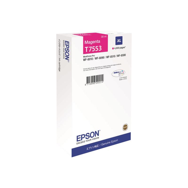 Epson Cartridge Magenta XL (C13T755340)(C13T75534N)