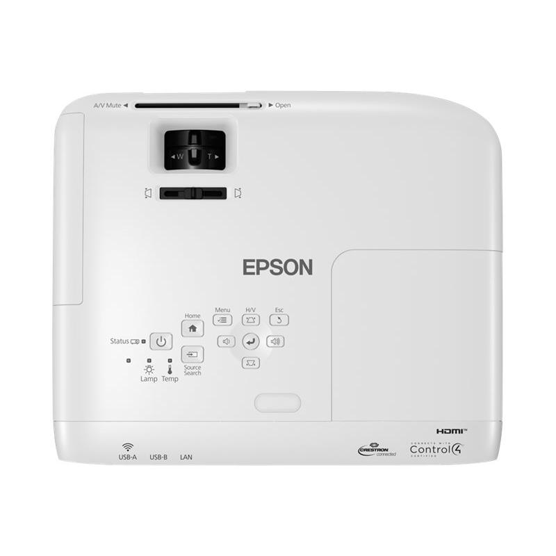 Epson EB-W49 EBW49 3-LCD-Projektor 3LCDProjektor tragbar 3800 lm (weiß) (V11H983040)