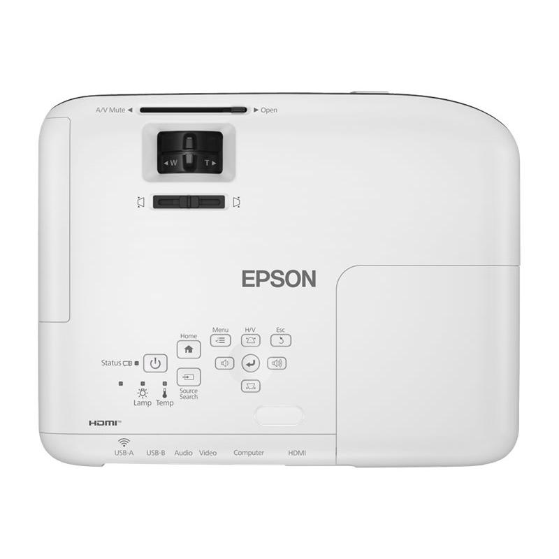 Epson EB-W51 EBW51 3-LCD-Projektor 3LCDProjektor tragbar 4000 lm (weiß) (V11H977040)