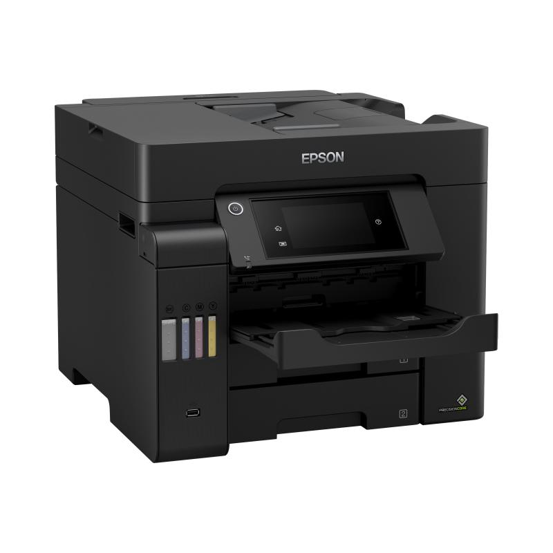 Epson EcoTank ET-5850 ET5850 Multifunktionsdrucker Farbe Tintenstrahl A4 (C11CJ29401)