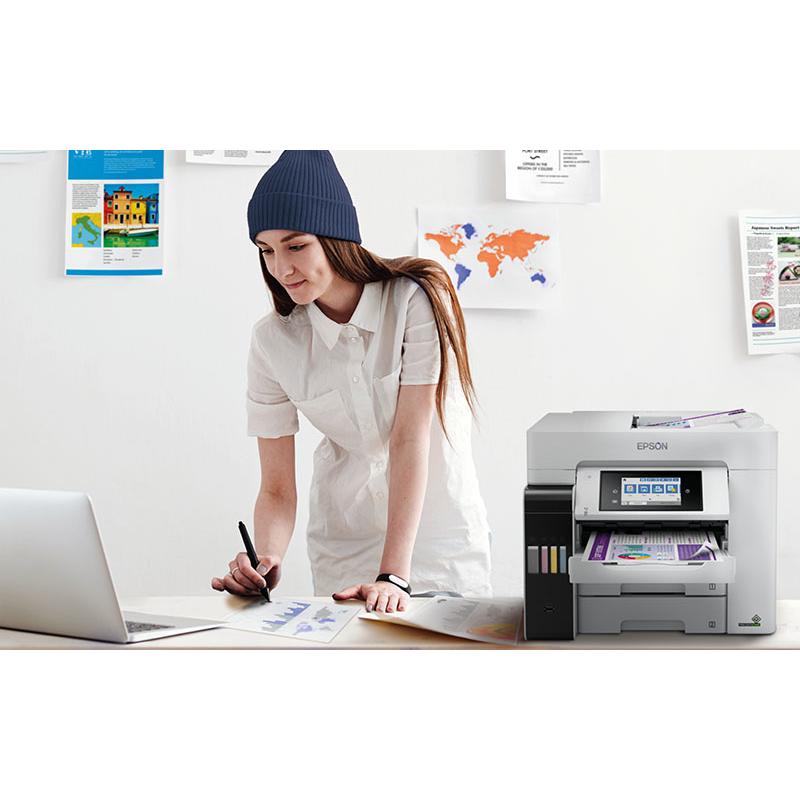 Epson EcoTank Pro ET-5880 ET5880 Multifunktionsdrucker Farbe (C11CJ28401)