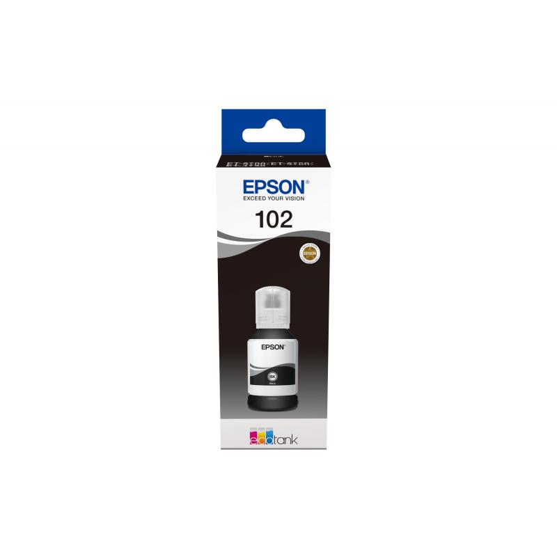 Epson Ink 102 Black Schwarz (C13T03R140)