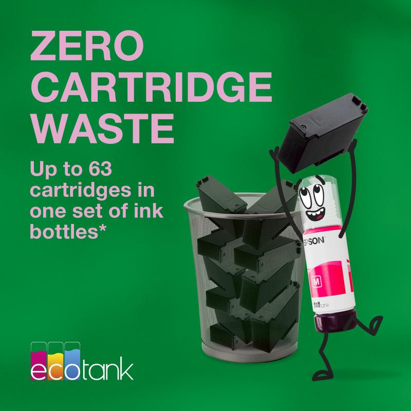 Epson Ink 102 EcoTank 4-colour 4colour Multipack (C13T03R640)