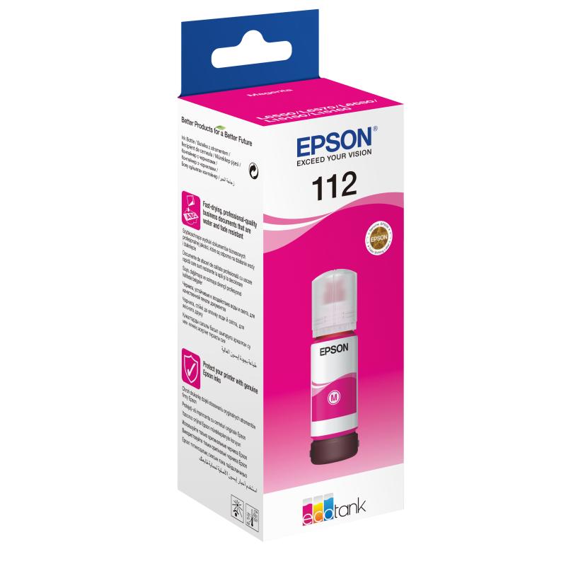 Epson Ink 112 Pigment Magenta (C13T06C34A)